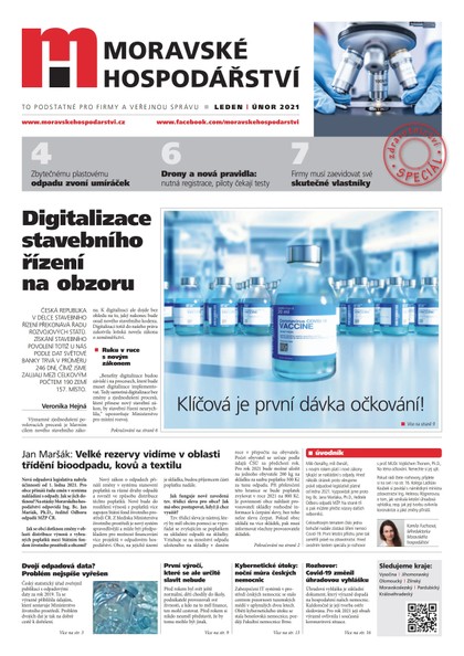 E-magazín MH únor 2021 - Magnus Regio, vydavatel Moravského hospodářství