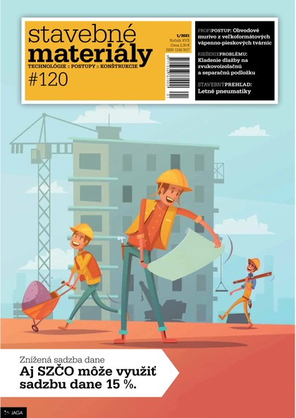 E-magazín Stavebné Materiály 2021 01 - JAGA GROUP, s.r.o. 