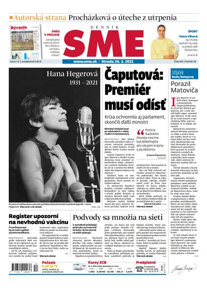 E-magazín SME 24-1-2021 - Petit Press, a.s. 