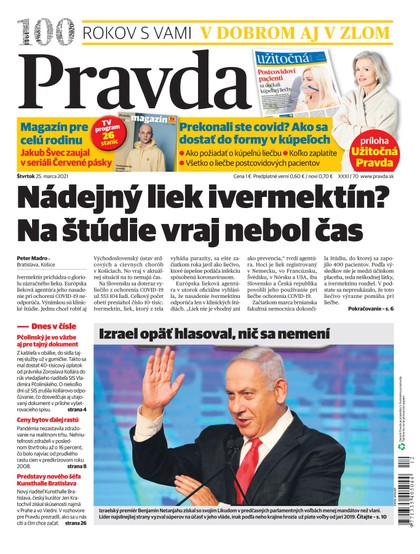 E-magazín Denník Pravda 25. 3. 2021 - OUR MEDIA SR a. s.