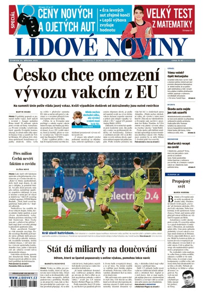 E-magazín LN - 25.3.2021 - MAFRA, a.s.