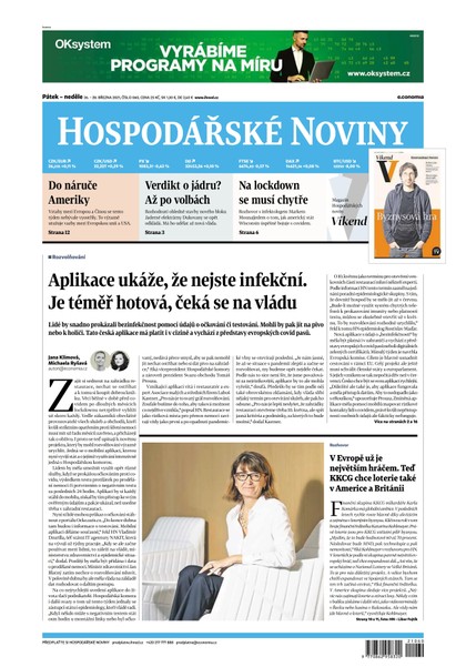 E-magazín HN 060 - 26.03.2021 - Economia, a.s.