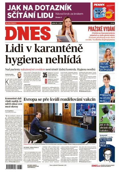 E-magazín MF DNES - 26.3.2021 - MAFRA, a.s.