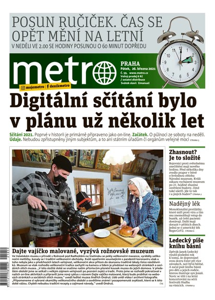 E-magazín METRO - 26.3.2021 - MAFRA, a.s.