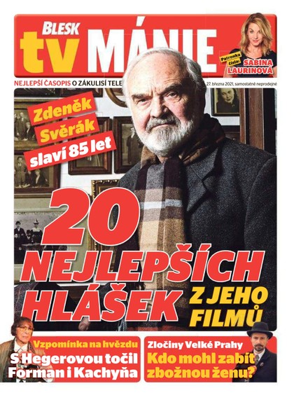 E-magazín Blesk Tv manie - 27.3.2021 - CZECH NEWS CENTER a. s.
