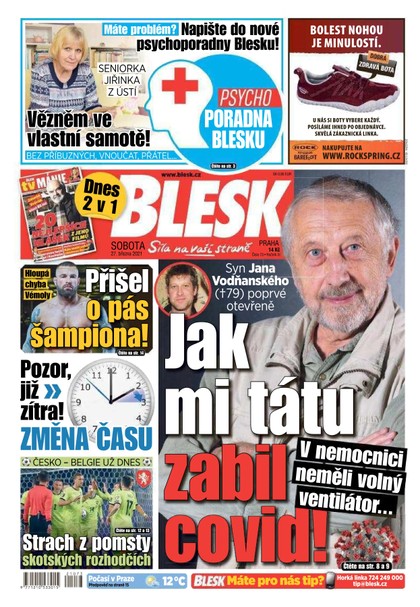 E-magazín Blesk - 27.3.2021 - CZECH NEWS CENTER a. s.