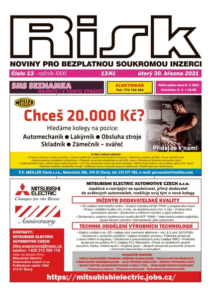 E-magazín Risk 13/2021 - Risk