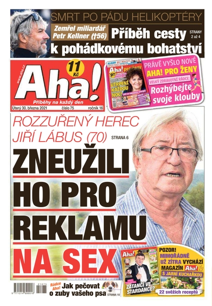 E-magazín AHA! - 30.3.2021 - CZECH NEWS CENTER a. s.
