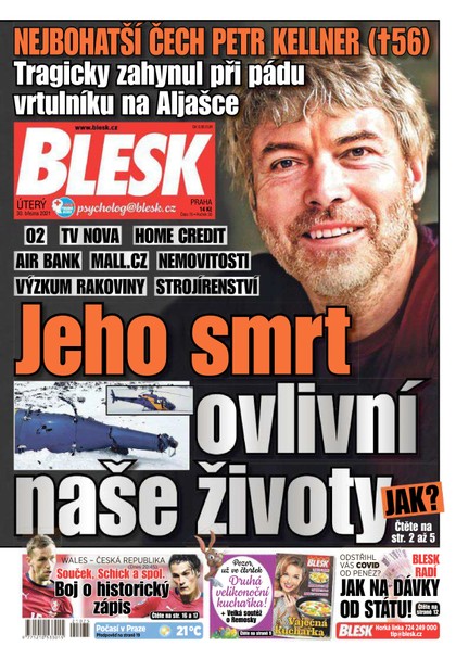 E-magazín Blesk - 30.3.2021 - CZECH NEWS CENTER a. s.
