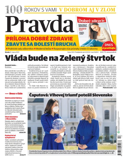 E-magazín Denník Pravda 31. 3. 2021 - OUR MEDIA SR a. s.