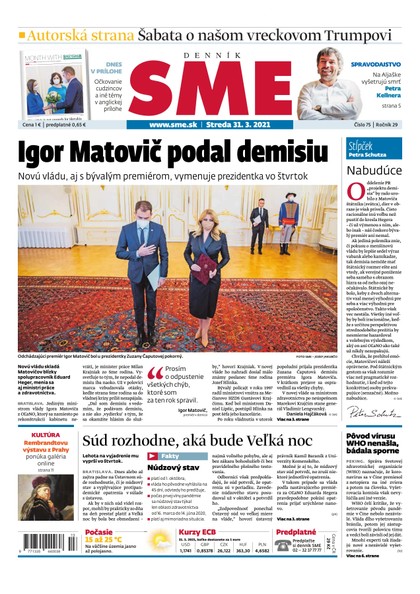 E-magazín SME 31-3-2021 - Petit Press, a.s. 