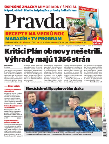 E-magazín Denník Pravda 1. 4. 2021 - OUR MEDIA SR a. s.