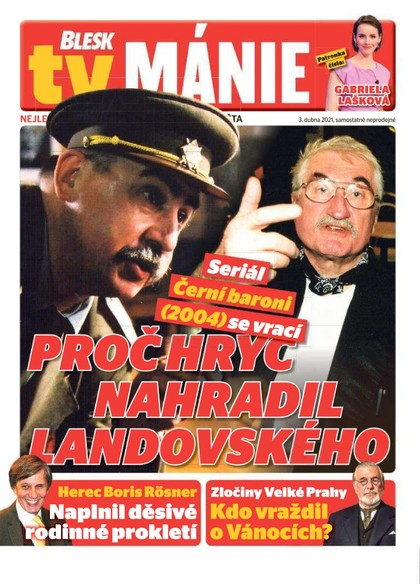 E-magazín Blesk Tv manie - 3.4.2021 - CZECH NEWS CENTER a. s.