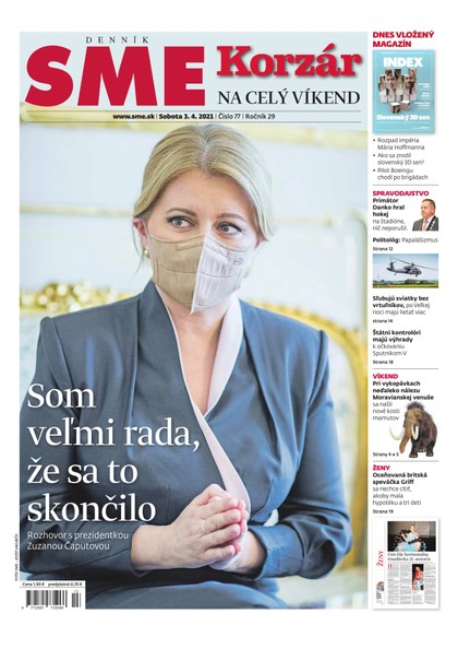 E-magazín SME 3-4-2021 - Petit Press, a.s. 