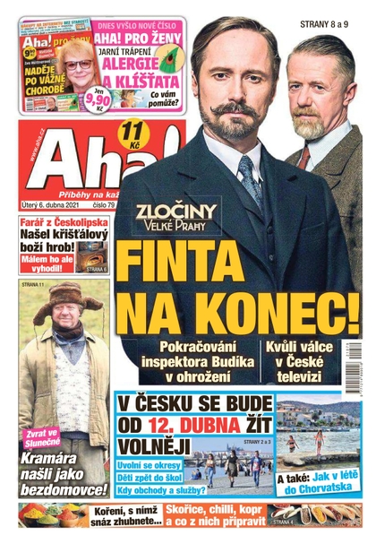 E-magazín AHA! - 6.4.2021 - CZECH NEWS CENTER a. s.