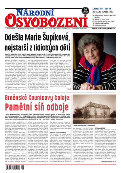 E-magazín Národní Osvobození 7-8/2021 - Vydavatelství MAC
