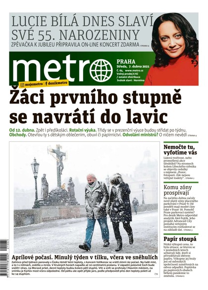 E-magazín METRO - 7.4.2021 - MAFRA, a.s.