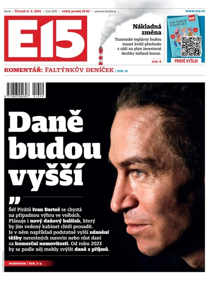 E-magazín E15 - 8.4.2021 - CZECH NEWS CENTER a. s.