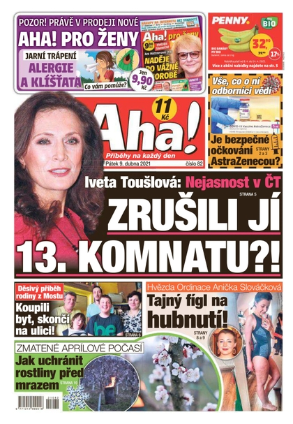 E-magazín AHA! - 9.4.2021 - CZECH NEWS CENTER a. s.