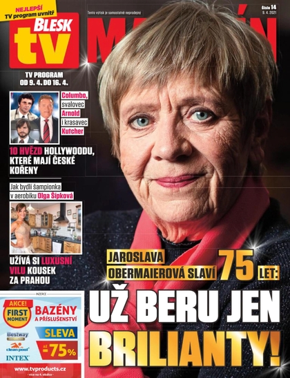 E-magazín Příloha Blesk Tv - 9.4.2021 - CZECH NEWS CENTER a. s.