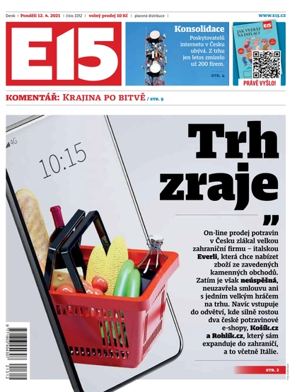 E-magazín E15 - 12.4.2021 - CZECH NEWS CENTER a. s.