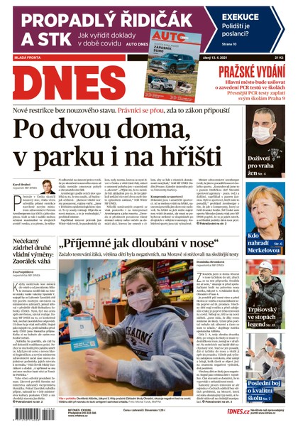 E-magazín MF DNES - 13.4.2021 - MAFRA, a.s.