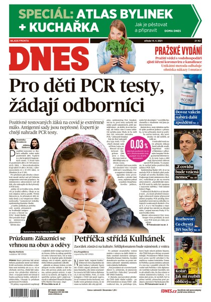 E-magazín MF DNES - 14.4.2021 - MAFRA, a.s.