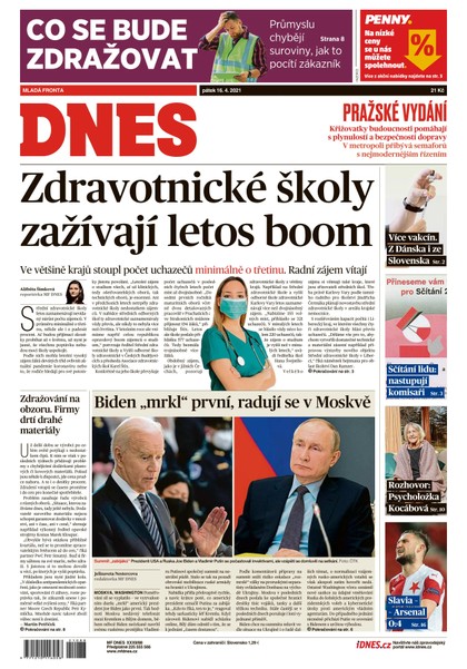 E-magazín MF DNES - 16.4.2021 - MAFRA, a.s.