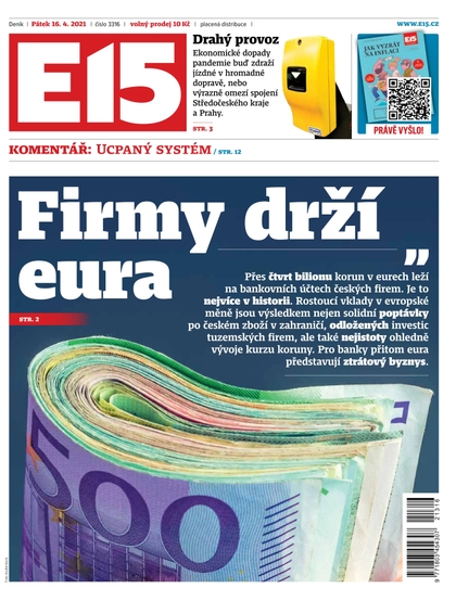 E-magazín E15 - 16.4.2021 - CZECH NEWS CENTER a. s.