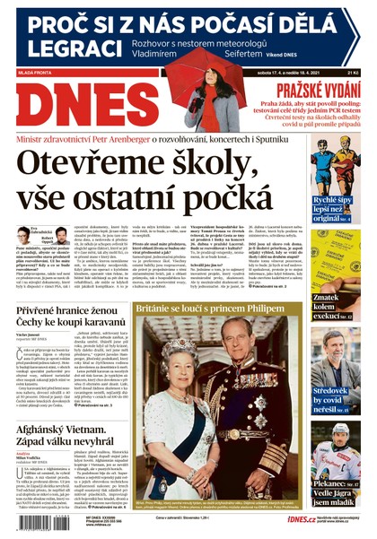E-magazín MF DNES - 17.4.2021 - MAFRA, a.s.