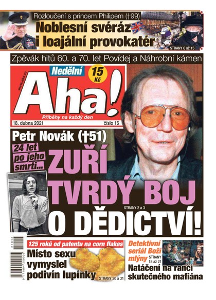 E-magazín Nedělní AHA! - 18.4.2021 - CZECH NEWS CENTER a. s.