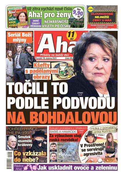 E-magazín AHA! - 19.4.2021 - CZECH NEWS CENTER a. s.