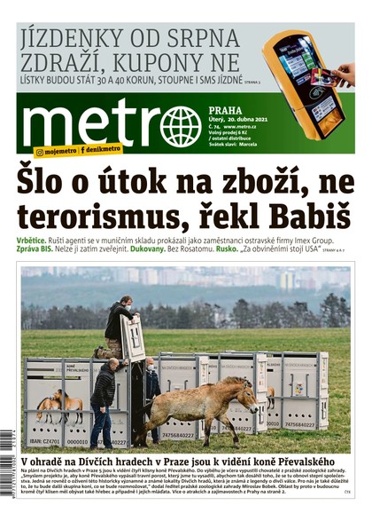E-magazín METRO - 20.4.2021 - MAFRA, a.s.