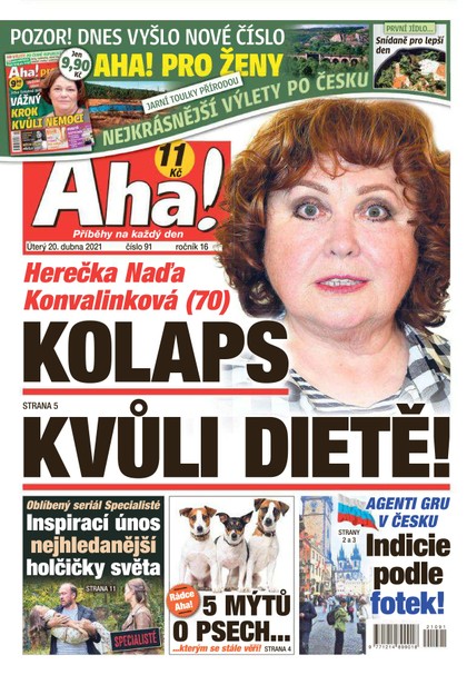 E-magazín AHA! - 20.4.2021 - CZECH NEWS CENTER a. s.