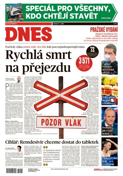 E-magazín MF DNES - 21.4.2021 - MAFRA, a.s.