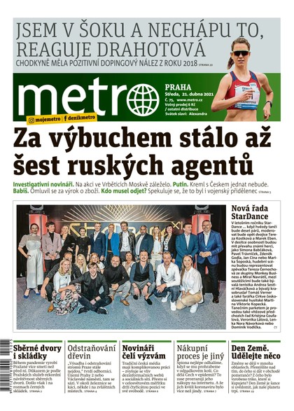 E-magazín METRO - 21.4.2021 - MAFRA, a.s.