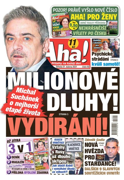 E-magazín AHA! - 21.4.2021 - CZECH NEWS CENTER a. s.