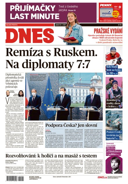 E-magazín MF DNES - 23.4.2021 - MAFRA, a.s.