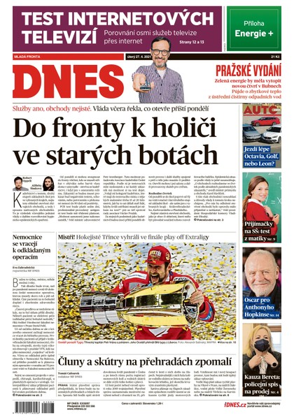 E-magazín MF DNES - 27.4.2021 - MAFRA, a.s.