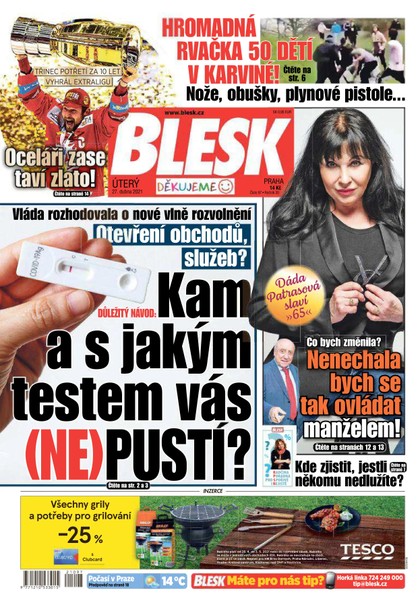 E-magazín Blesk - 27.4.2021 - CZECH NEWS CENTER a. s.