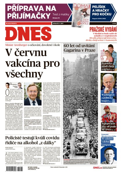 E-magazín MF DNES - 28.4.2021 - MAFRA, a.s.