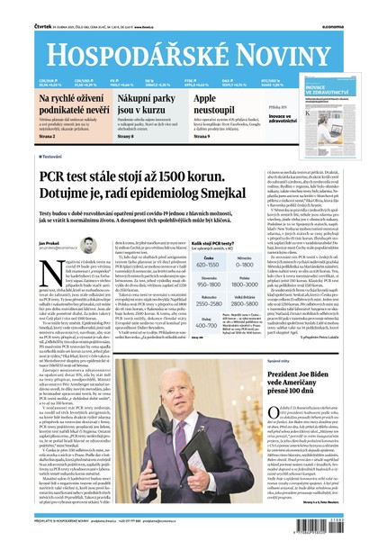 E-magazín HN 082 - 29.04.2021 - Economia, a.s.