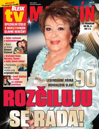 E-magazín Příloha Blesk Tv - 30.4.2021 - CZECH NEWS CENTER a. s.