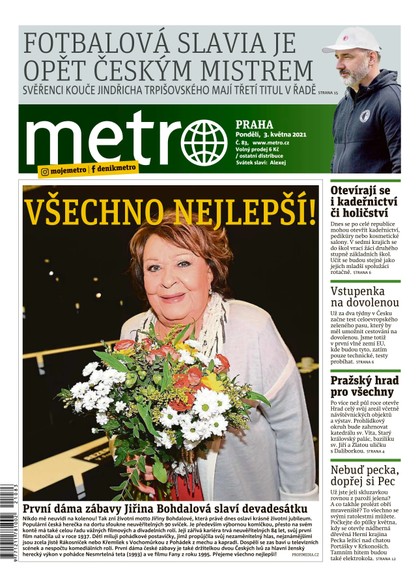 E-magazín METRO - 3.5.2021 - MAFRA, a.s.