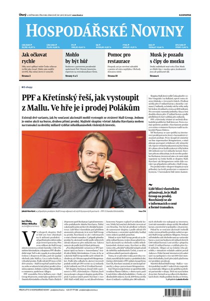 E-magazín HN 085 - 4.5.2021 - Economia, a.s.