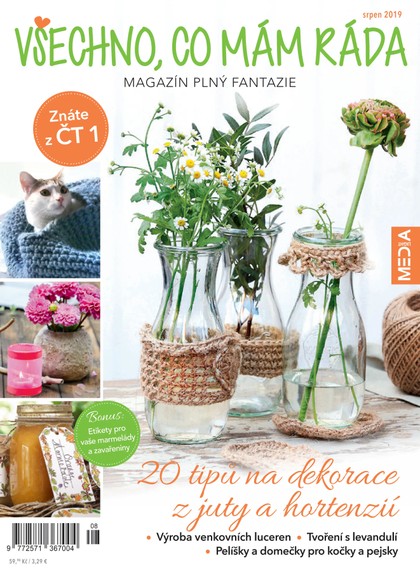 E-magazín Všechno, co mám ráda 8/2019 - MediaLight s.r.o.