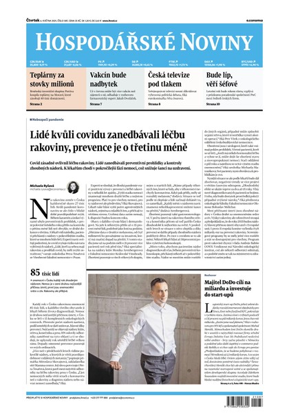E-magazín HN 087 - 6.5.2021 - Economia, a.s.