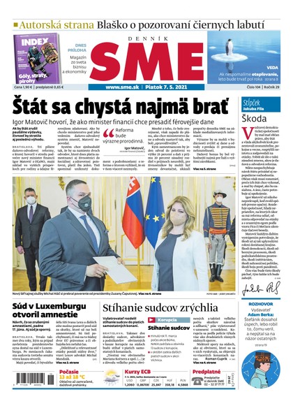 E-magazín SME 7-5-2021 - Petit Press, a.s. 