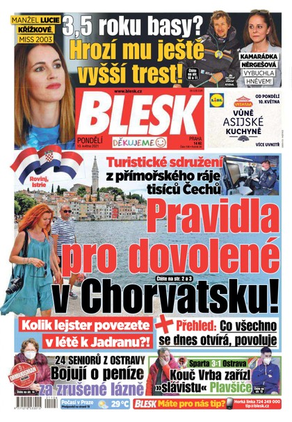 E-magazín Blesk - 10.5.2021 - CZECH NEWS CENTER a. s.
