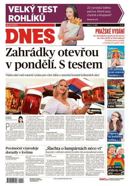 E-magazín MF DNES - 11.5.2021 - MAFRA, a.s.
